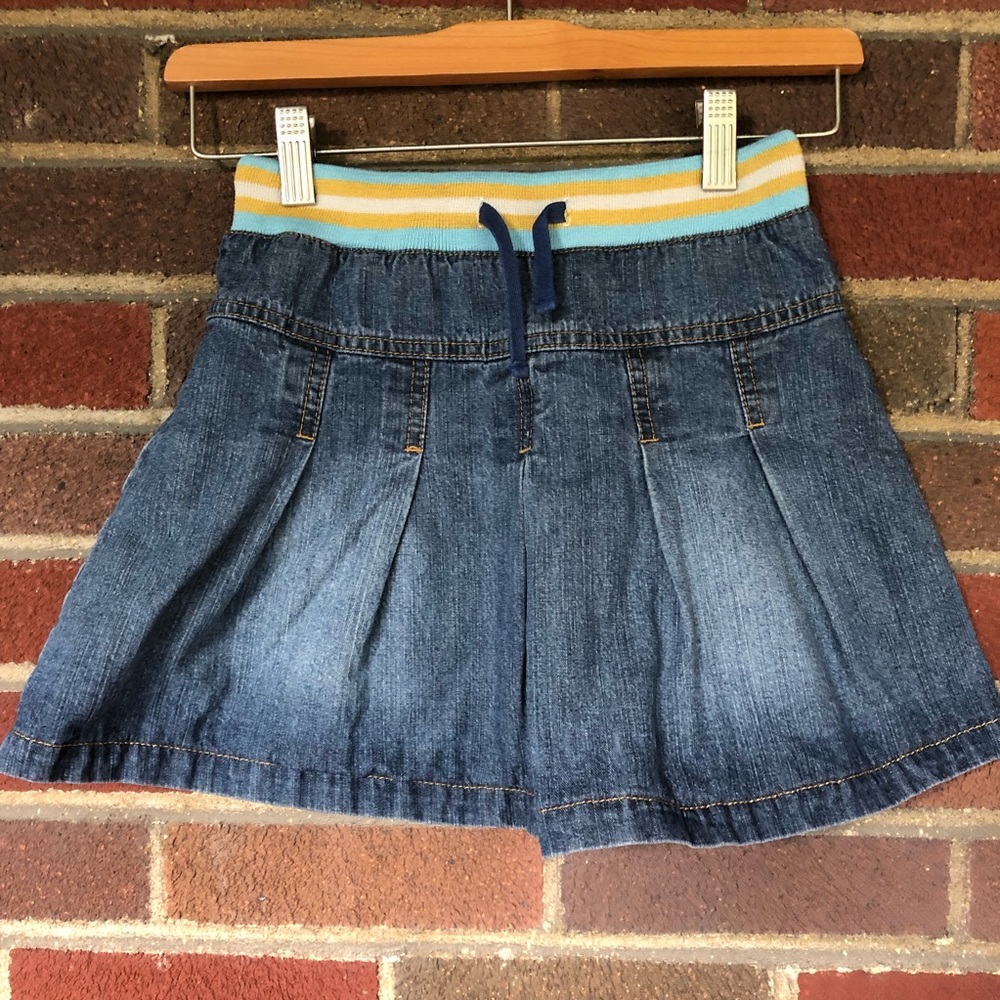Mini Boden Girls Denim Skirt